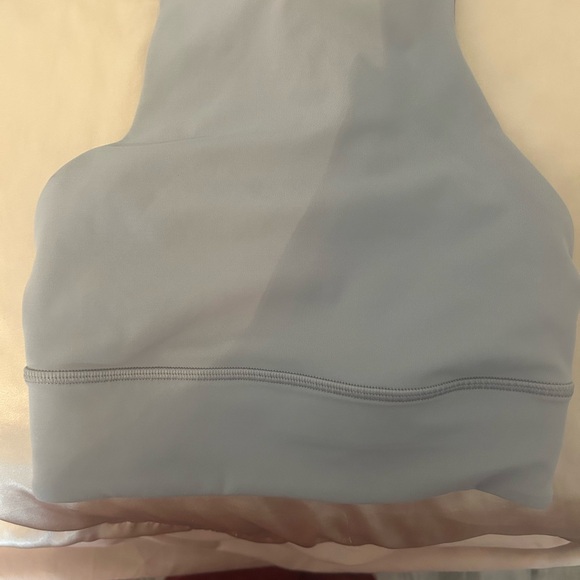 lululemon athletica Other - Lululemon grey/blue sports bra size 0